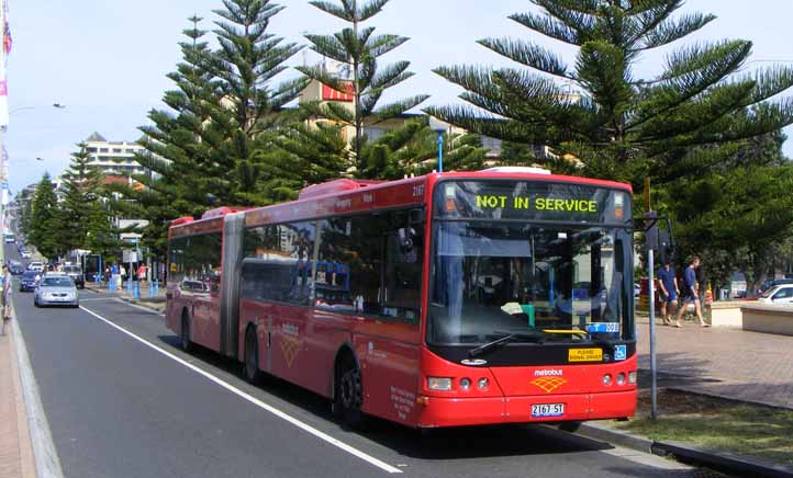 Sydney Buses Metrobus Volvo B12BLEA Volgren CR228L 2167